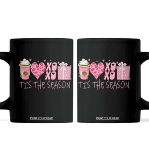 Valentine Coffee Coffee Mug Love Heart XOXO Cute Graphic Valentines Day TS10 Black Print Your Wear
