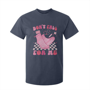 Funny Nurse Valentine Gift T Shirt For Kid Don't Fall For Me ER RN TS10 Navy Print Your Wear