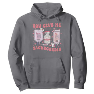 Nurse Valentine's Day Hoodie Pharmacist Critical Care ICU PICU Rn Pharmacy Tech Vday Gift TS10 Charcoal Print Your Wear