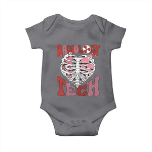 Rad Tech Nurse Valentine's Day Baby Onesie X-Ray Ultrasound MRI CT Mammography Vday Gift TS10 Charcoal Print Your Wear