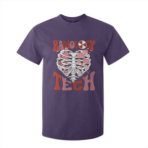 Rad Tech Nurse Valentine's Day T Shirt For Kid X-Ray Ultrasound MRI CT Mammography Vday Gift TS10 Purple Print Your Wear