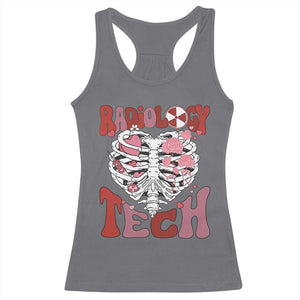 Rad Tech Nurse Valentine's Day Racerback Tank Top X-Ray Ultrasound MRI CT Mammography Vday Gift TS10 Charcoal Print Your Wear