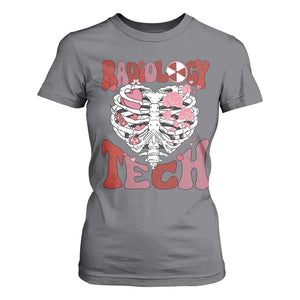 Rad Tech Nurse Valentine's Day T Shirt For Women X-Ray Ultrasound MRI CT Mammography Vday Gift TS10 Charcoal Print Your Wear