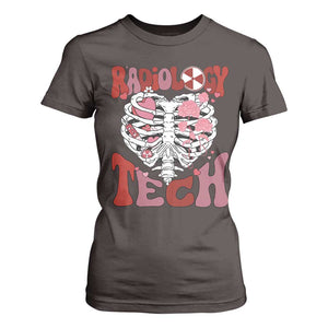 Rad Tech Nurse Valentine's Day T Shirt For Women X-Ray Ultrasound MRI CT Mammography Vday Gift TS10 Dark Chocolate Print Your Wear