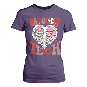 Rad Tech Nurse Valentine's Day T Shirt For Women X-Ray Ultrasound MRI CT Mammography Vday Gift TS10 Purple Print Your Wear