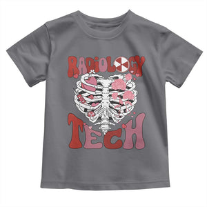 Rad Tech Nurse Valentine's Day Toddler T Shirt X-Ray Ultrasound MRI CT Mammography Vday Gift TS10 Charcoal Print Your Wear