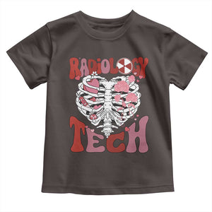 Rad Tech Nurse Valentine's Day Toddler T Shirt X-Ray Ultrasound MRI CT Mammography Vday Gift TS10 Dark Chocolate Print Your Wear