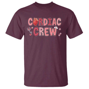 Valentine Cardiac Nurse T Shirt Heart Anatomy TS10 Maroon Print Your Wear