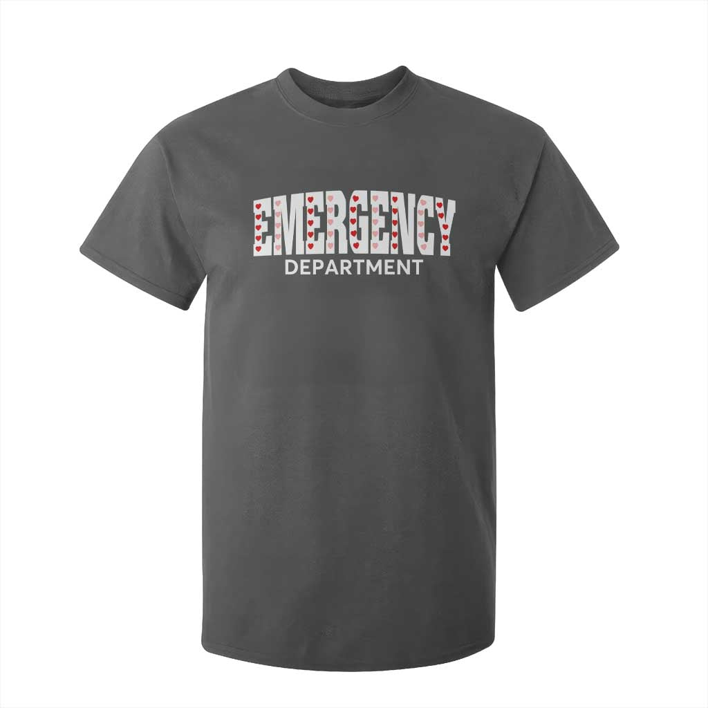 Emergency Department T Shirt For Kid Cute ER Nurse Gift TS10 Dark Heather Print Your Wear
