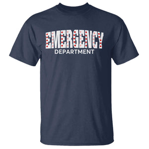 Emergency Department T Shirt Cute ER Nurse Gift TS10 Navy Print Your Wear