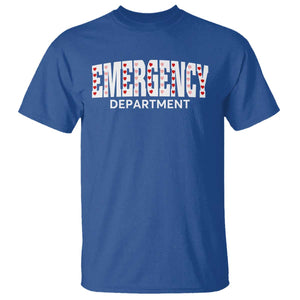 Emergency Department T Shirt Cute ER Nurse Gift TS10 Royal Blue Print Your Wear