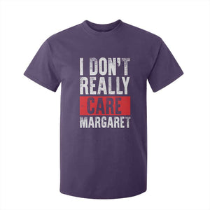 I Don't Really Care Margaret Vice President Jd Vance Meme T Shirt For Kid TS10 Purple Print Your Wear