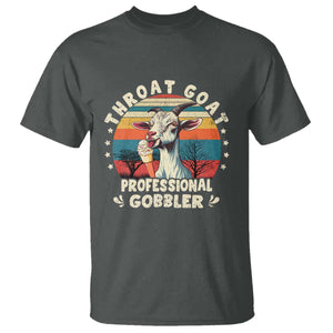 Throat Goat T Shirt Funny Dirty Humor Embarrassment Vintage TS10 Dark Heather Print Your Wear