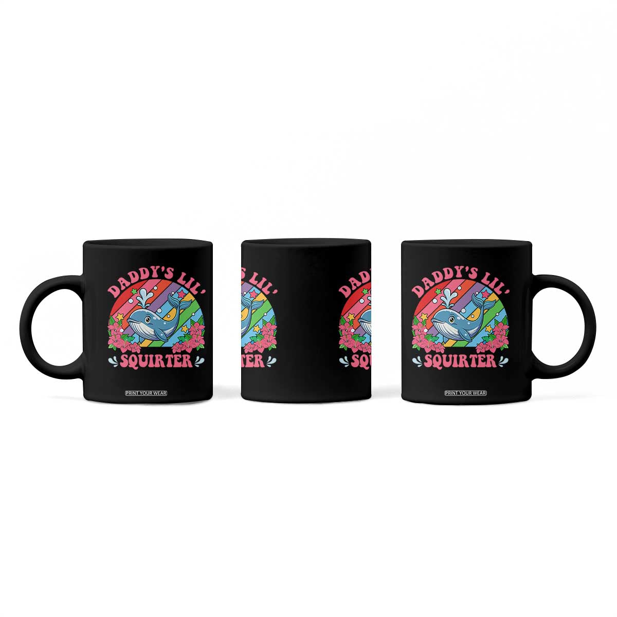 Funny Daddy's Lil Squirter Inappropriate Embarrassing Coffee Mug TS10 Print Your Wear