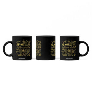 Bananas Baseball Coffee Mug Cute Trendy Banana Baseball Game Day Doodle TS10 Print Your Wear