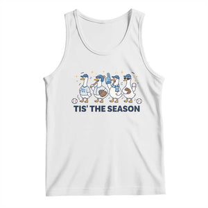 Baseball Silly Goose Tank Top Funny Tis The Season Baseball Mom TS10 White Print Your Wear