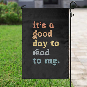 Read To Me Garden Flag Sassy Baby Shower Bookish Little Reader TS10 Print Your Wear