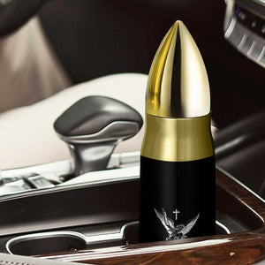Saint Michael The Archangel Defeating Satan Bullet Tumbler TS10 Print Your Wear