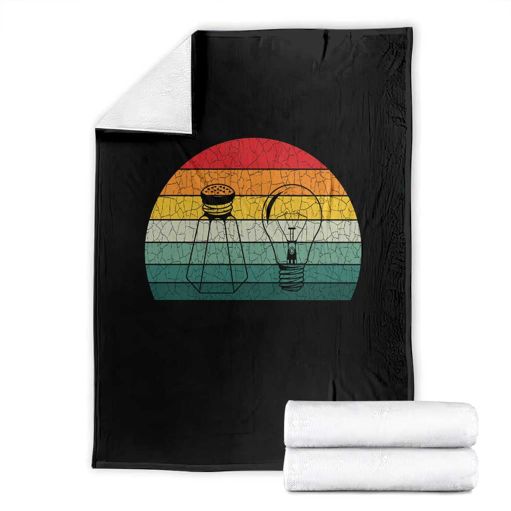 Retro Salt Light Be Ye Salt Christ Throw Blanket Bible Verse Christian Worship TS10 Black Print Your Wear