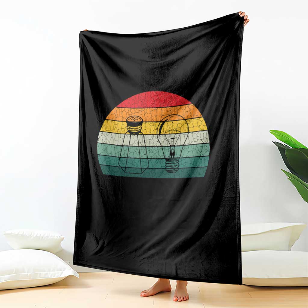 Retro Salt Light Be Ye Salt Christ Throw Blanket Bible Verse Christian Worship TS10 Print Your Wear