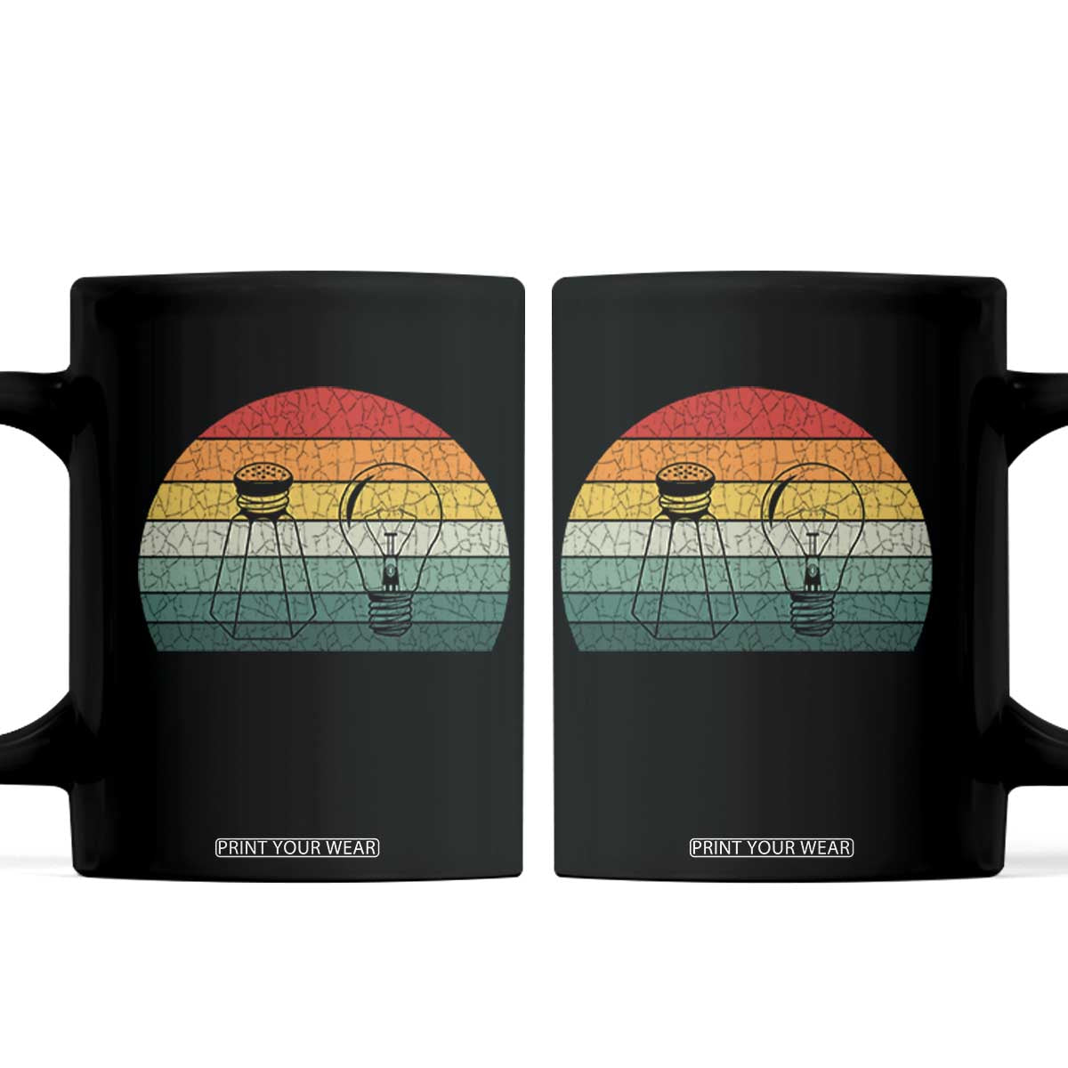Retro Salt Light Be Ye Salt Christ Coffee Mug Bible Verse Christian Worship TS10 Black Print Your Wear