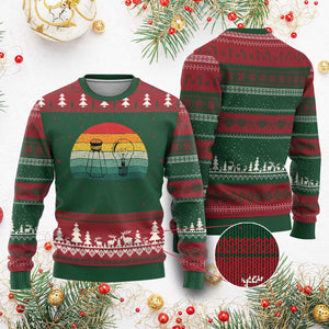 Retro Salt Light Be Ye Salt Christ Ugly Christmas Sweater Bible Verse Christian Worship TS10 Red Green Print Your Wear