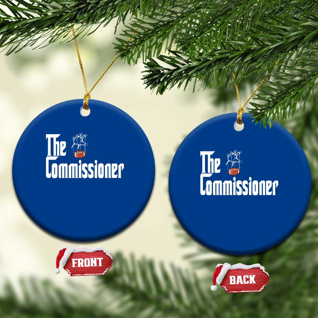 Fantasy Football Commissioner Ceramic Ornament Draft Party Commish FFL TS10 1pc Blue Print Your Wear