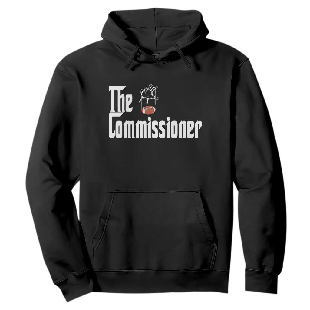 Fantasy Football Commissioner Hoodie Draft Party Commish FFL TS10 Black Print Your Wear