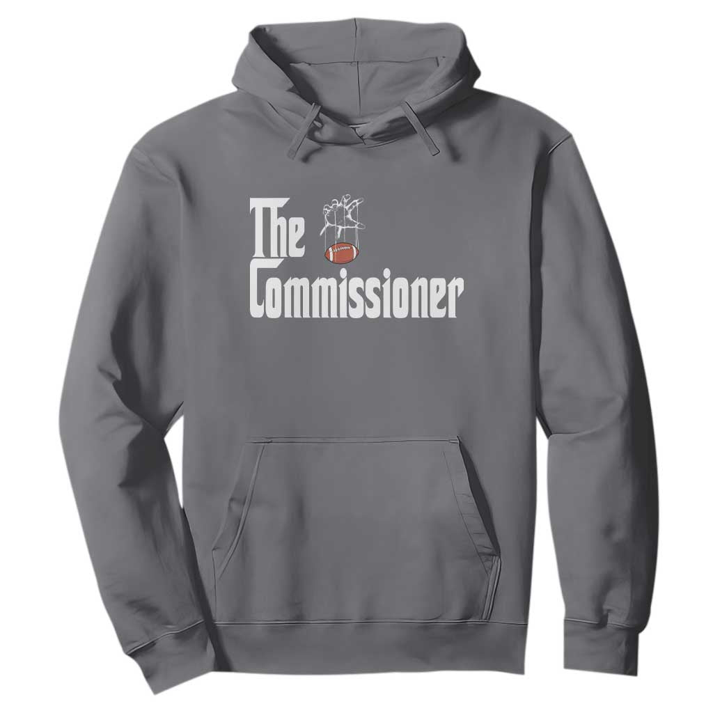 Fantasy Football Commissioner Hoodie Draft Party Commish FFL TS10 Charcoal Print Your Wear