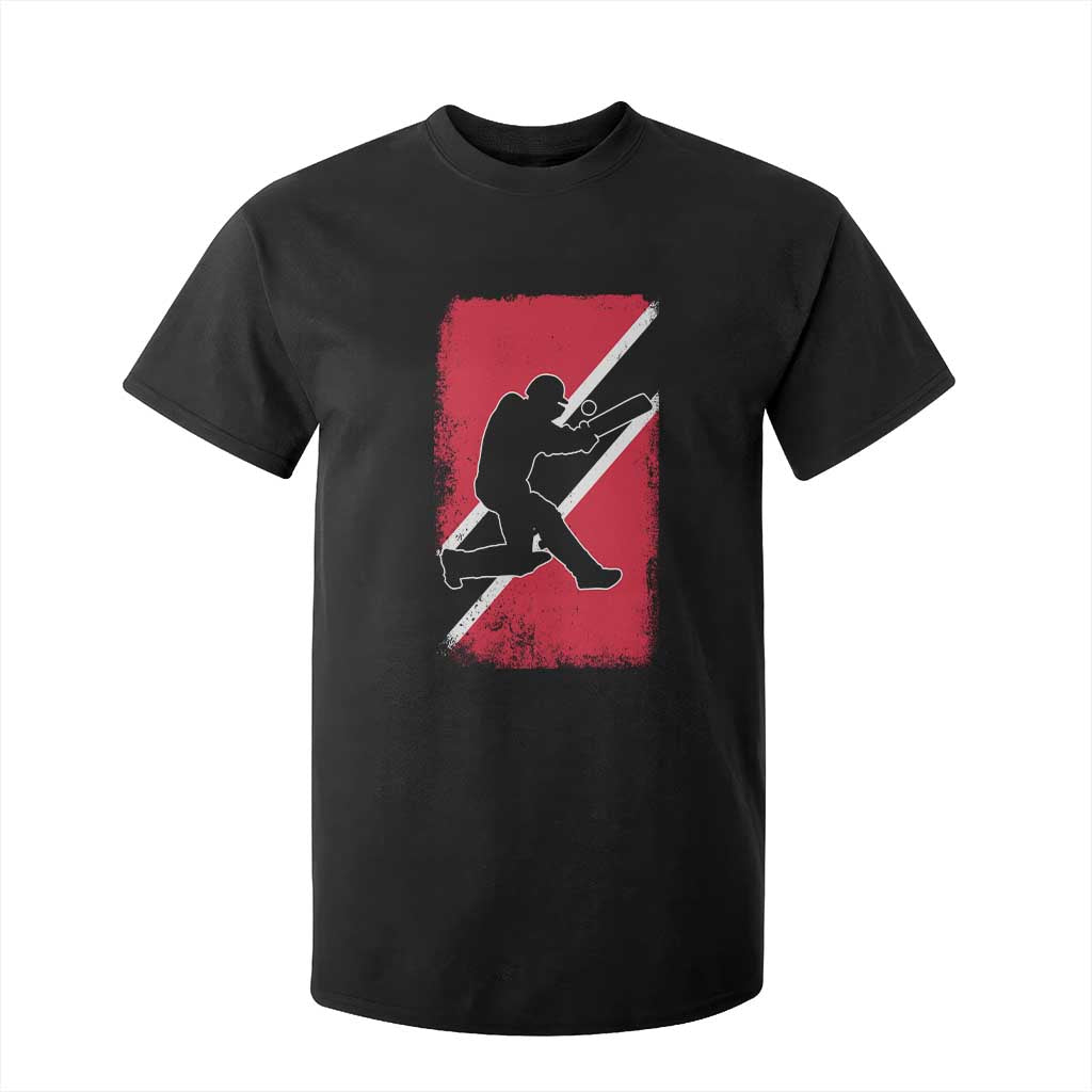 Trinidad and Tobago Cricket T Shirt For Kid Retro Vintage Sport Trini Trinidadian Flag Cricket Fan TS10 Black Print Your Wear