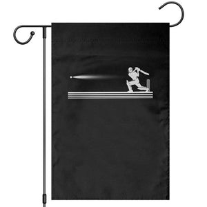 Cricket Player Garden Flag Powerful Batsman Shot Cricket Gifts TS10 Black Print Your Wear