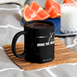 Cricket Player Coffee Mug Bring The Heat Batting TS10 Print Your Wear