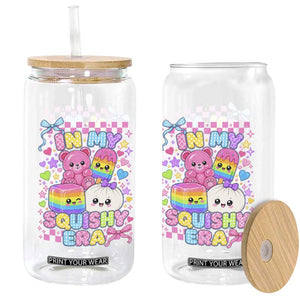 In My Squishy Era Glass Can Cute Kawaii Pastel Dumpling Graphic TS10 Print Your Wear