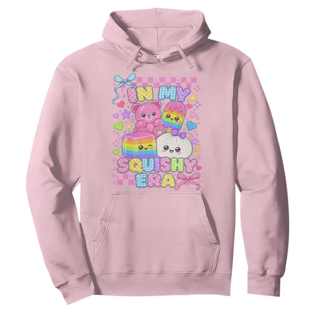 In My Squishy Era Hoodie Cute Kawaii Pastel Dumpling Graphic TS10 Light Pink Print Your Wear