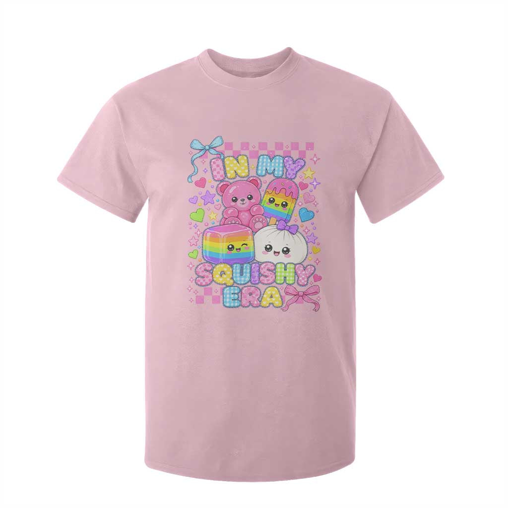 In My Squishy Era T Shirt For Kid Cute Kawaii Pastel Dumpling Graphic TS10 Light Pink Print Your Wear