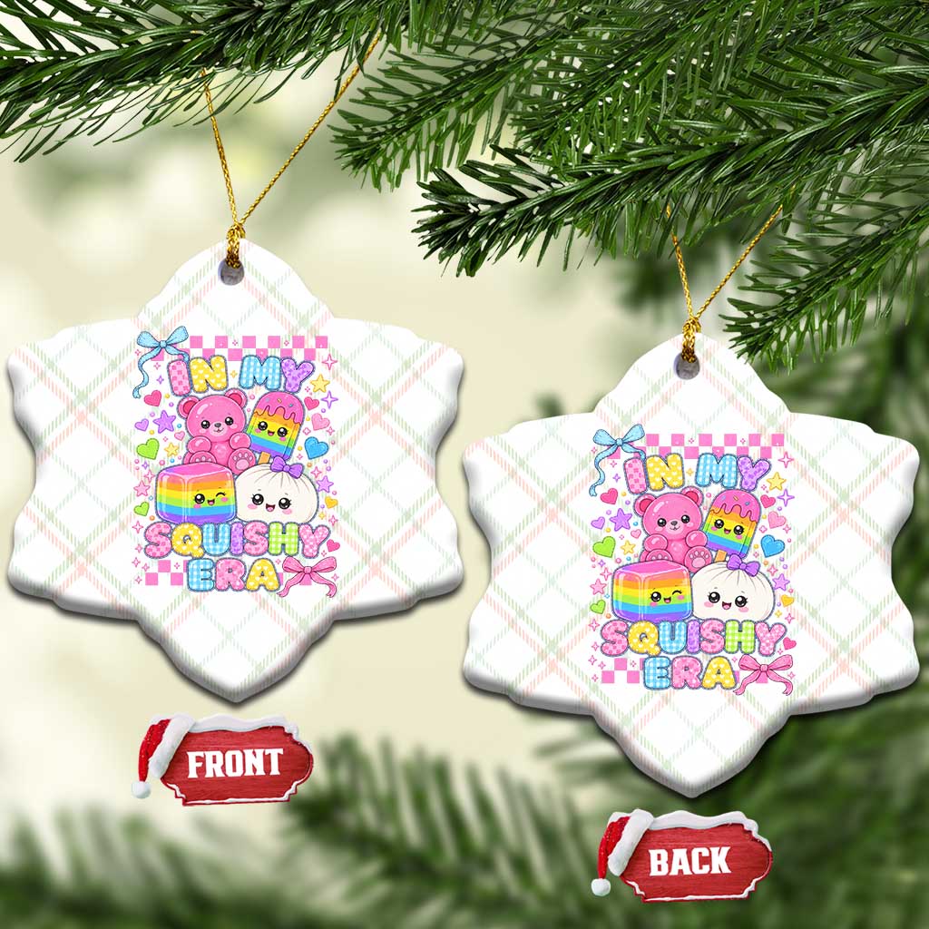 In My Squishy Era Ceramic Ornament Cute Kawaii Pastel Dumpling Graphic TS10 Print Your Wear