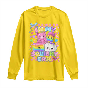 In My Squishy Era Long Sleeve Shirt Cute Kawaii Pastel Dumpling Graphic TS10 Daisy Print Your Wear