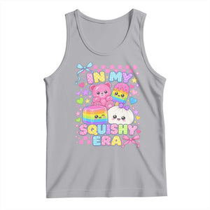 In My Squishy Era Tank Top Cute Kawaii Pastel Dumpling Graphic TS10 Athletic Heather Print Your Wear