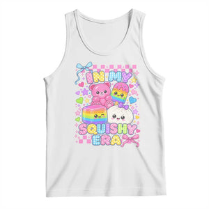 In My Squishy Era Tank Top Cute Kawaii Pastel Dumpling Graphic TS10 White Print Your Wear