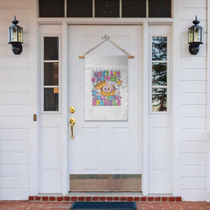 Squishy Lovers Garden Flag Dont Let Anyone Dull Your Sparkle Cute Rainbow Dumpling Graphic TS10 Print Your Wear