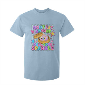 Squishy Lovers T Shirt For Kid Dont Let Anyone Dull Your Sparkle Cute Rainbow Dumpling Graphic TS10 Light Blue Print Your Wear