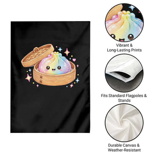 Cute Rainbow Dumpling Squishy Garden Flag Kawaii Graphic TS10 Print Your Wear