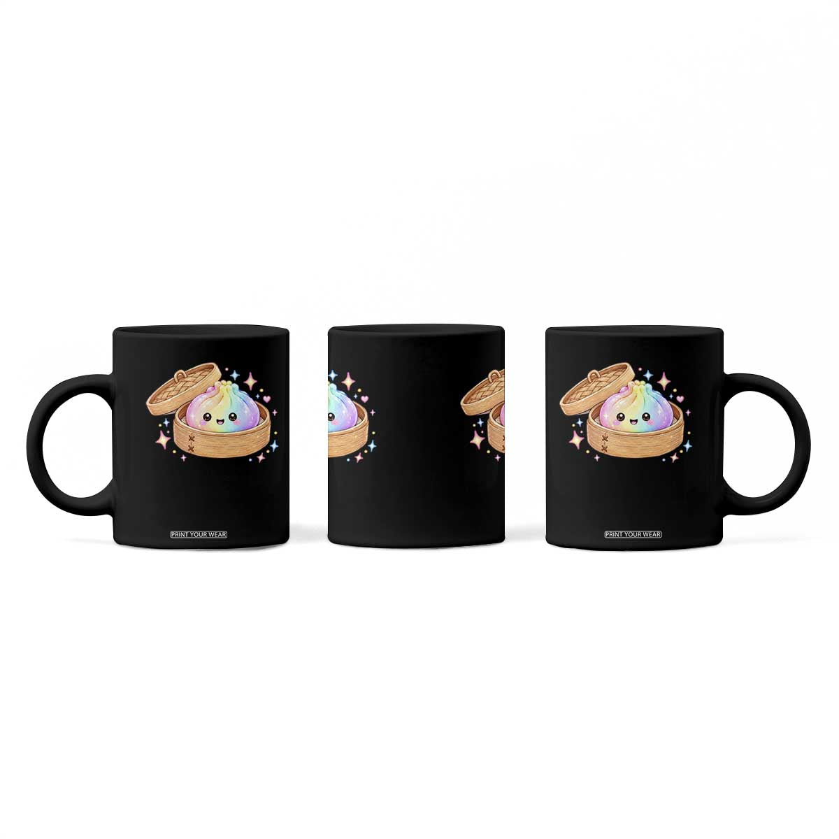 Cute Rainbow Dumpling Squishy Coffee Mug Kawaii Graphic TS10 Print Your Wear