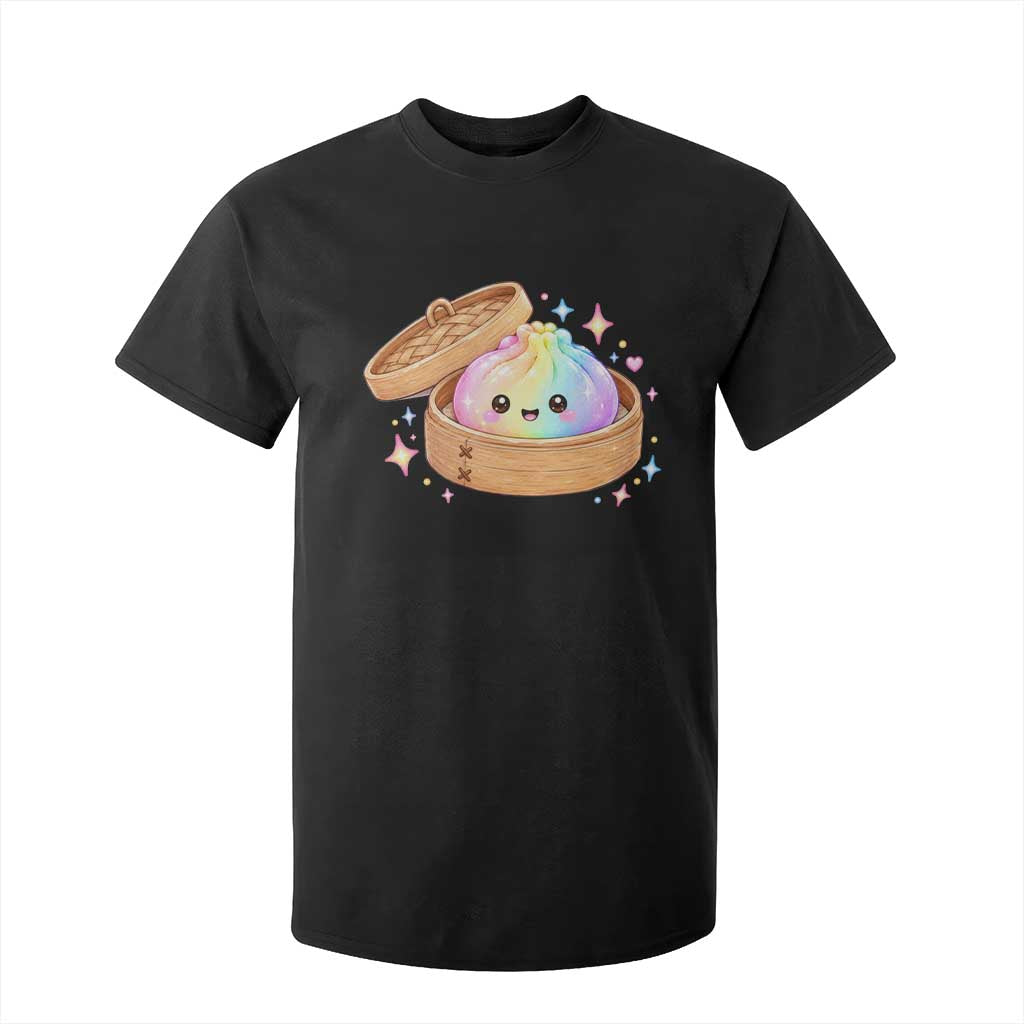 Cute Rainbow Dumpling Squishy T Shirt For Kid Kawaii Graphic TS10 Black Print Your Wear