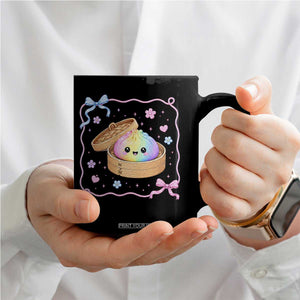 Squishy Lovers Coffee Mug Cute Dumpling Graphic Coquette Bow Girls TS10 Print Your Wear