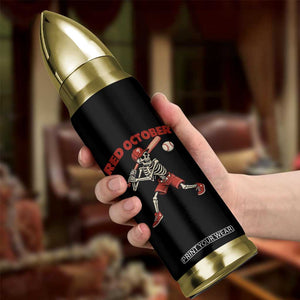 Red October Skeleton Baseball Bullet Tumbler Philadelphia Halloween Costume Funny TS10 Print Your Wear