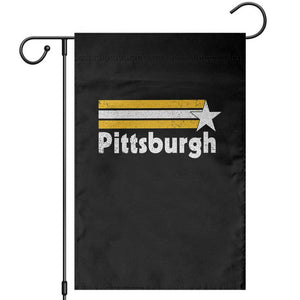 Retro PFS Garden Flag Vintage Pennsylvania Stripes 70s 80s 90s TS10 Black Print Your Wear