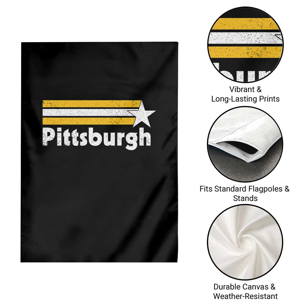 Retro PFS Garden Flag Vintage Pennsylvania Stripes 70s 80s 90s TS10 Print Your Wear