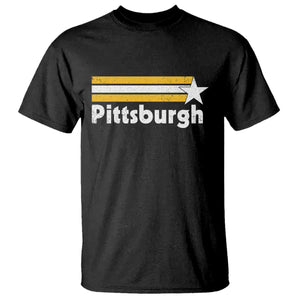 Retro PFS T Shirt Vintage Pennsylvania Stripes 70s 80s 90s TS10 Black Print Your Wear