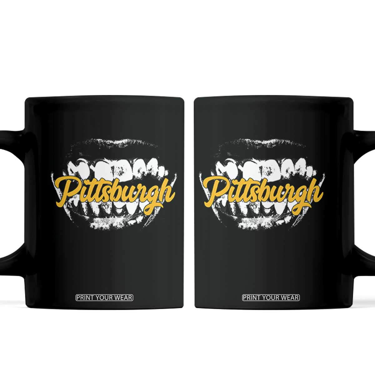 PFS Game Day Coffee Mug Streetwear Steel City Pride TS10 Black Print Your Wear